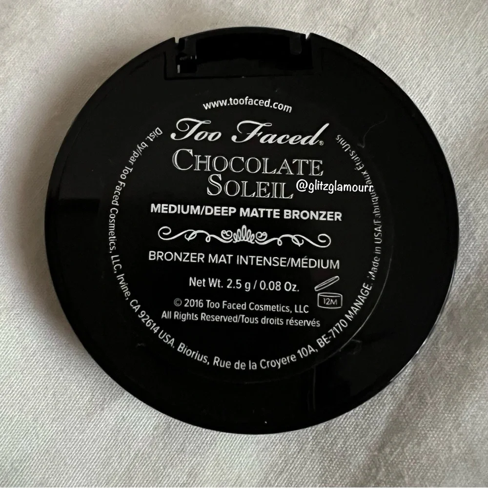 🍫Mini Too Faced Chocolate Soleil Bronzer🍫